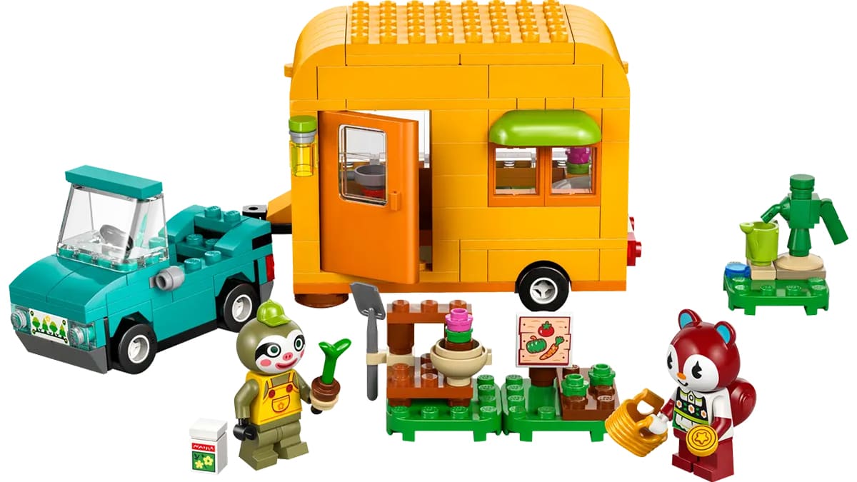 LEGO® Animal Crossing™ Leif’s Caravan & Garden Shop 3